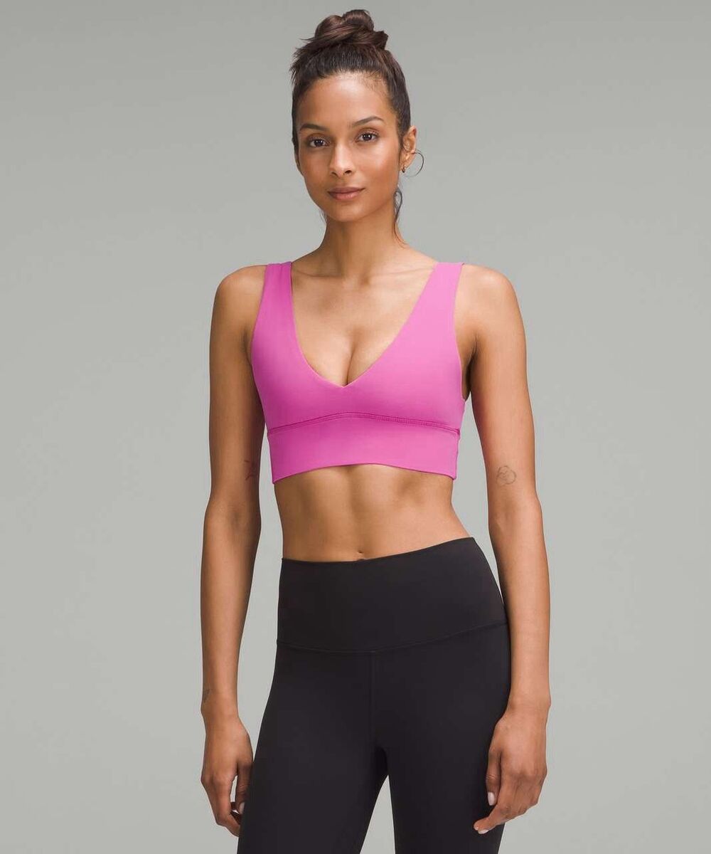 New LULULEMON Size 6 Align™ V-Neck Bra Light Support, A/B Cup NWT